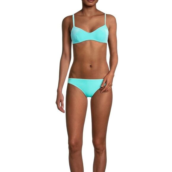 Solid & StripedThe Eva Velvet Bikini Bottom | SMALL - Picture 1 of 8